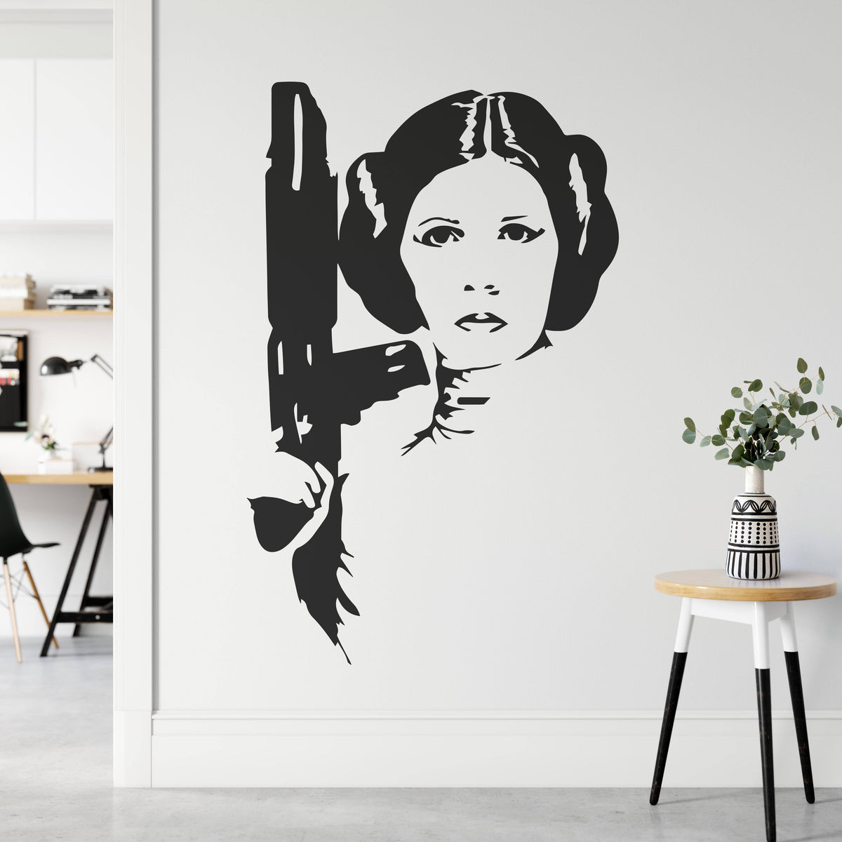 Sticker Stickers Star Leia Apex Wars Princess Wall |