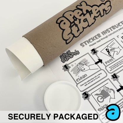 Ghetto Blaster 80's Stereo Tape Deck Wall Art Sticker | Apex Stickers