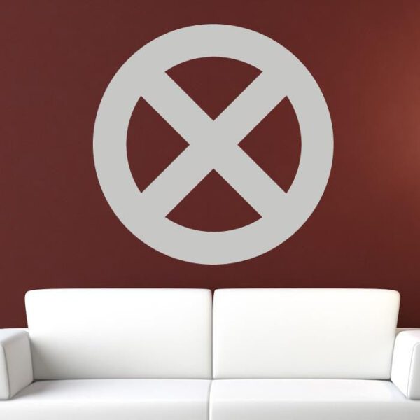 X-Men Professor Xavier Superhero Logo Wall Art Sticker | Apex Stickers
